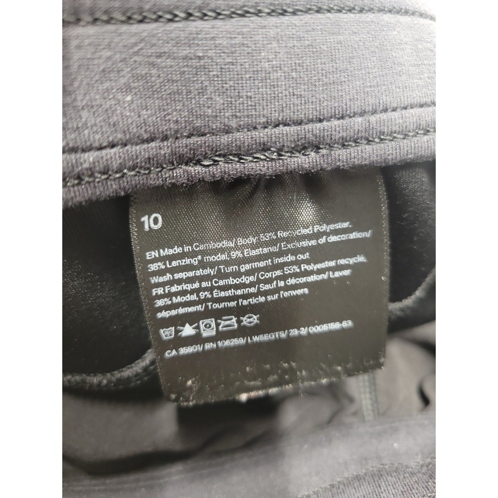 Lululemon Softstreme High-Rise Straight-Leg Pant Blue Navy Size 10 - Picture 11 of 12